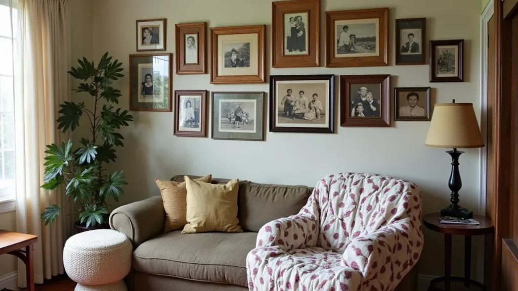 Creative Ways to Use Old Family Photographs in Home Décor